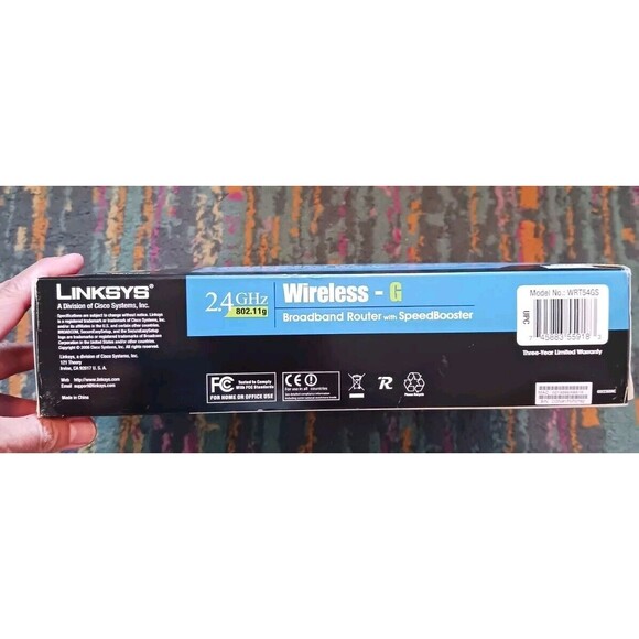 Linksys WRT54GS Wireless G Broadband Router Speed Booster Boost Performance 35% - Picture 5 of 6